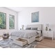 preview thumbnail 16 of 20, Lucas Contemporary Upholstered Queen Storage Bed
