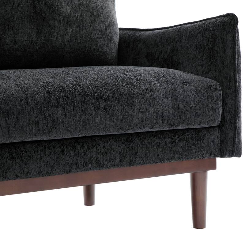 Modern Style Loveseat Sofa 75.75" Sofa Couch 2-seater Sofa with Spacious Seating Area for Living Room