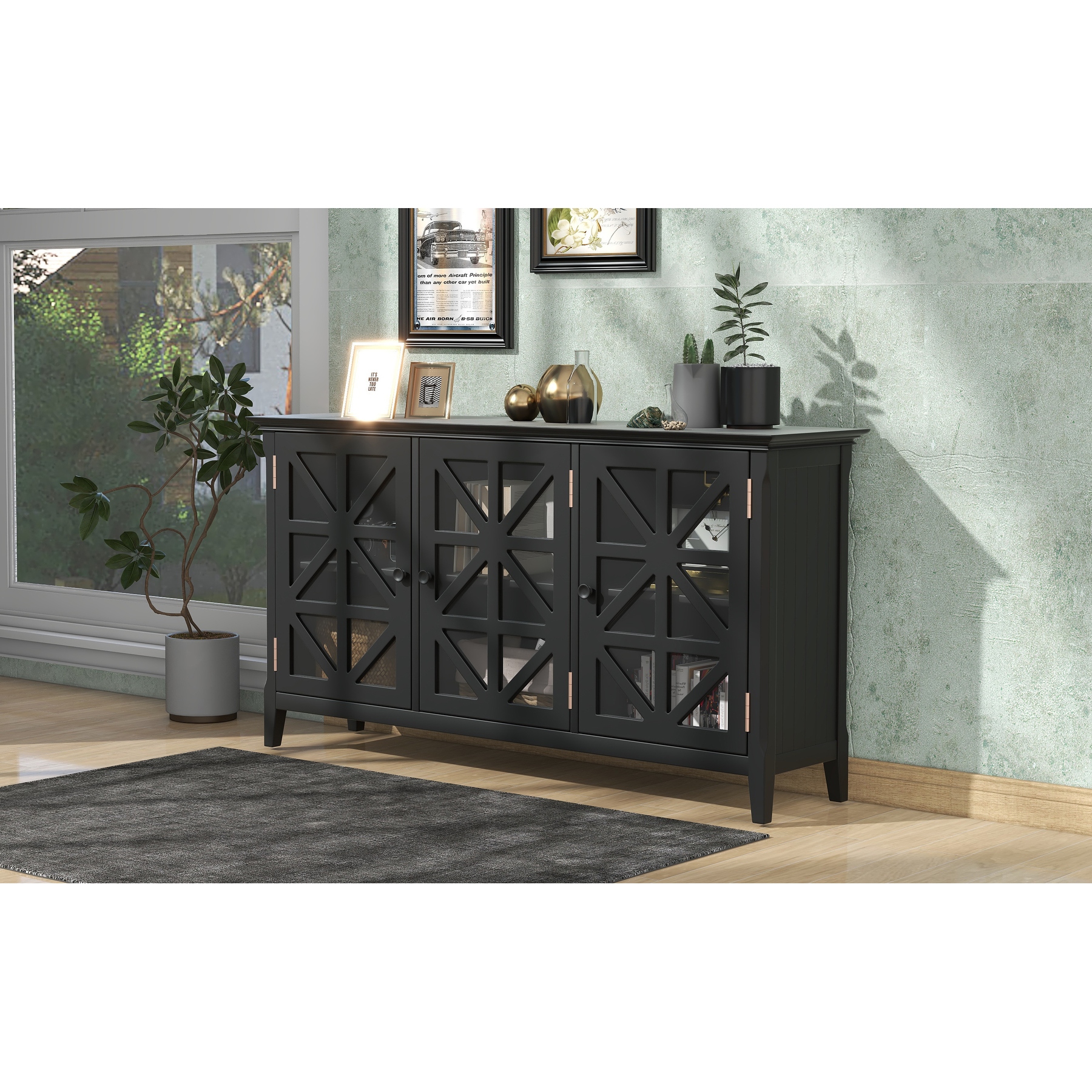 Accent table with doors hotsell
