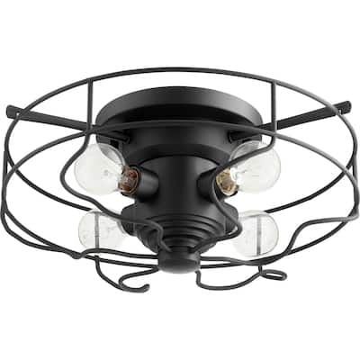 Quorum International 4 Light 18" Wide Flush Mount Ceiling Fixture