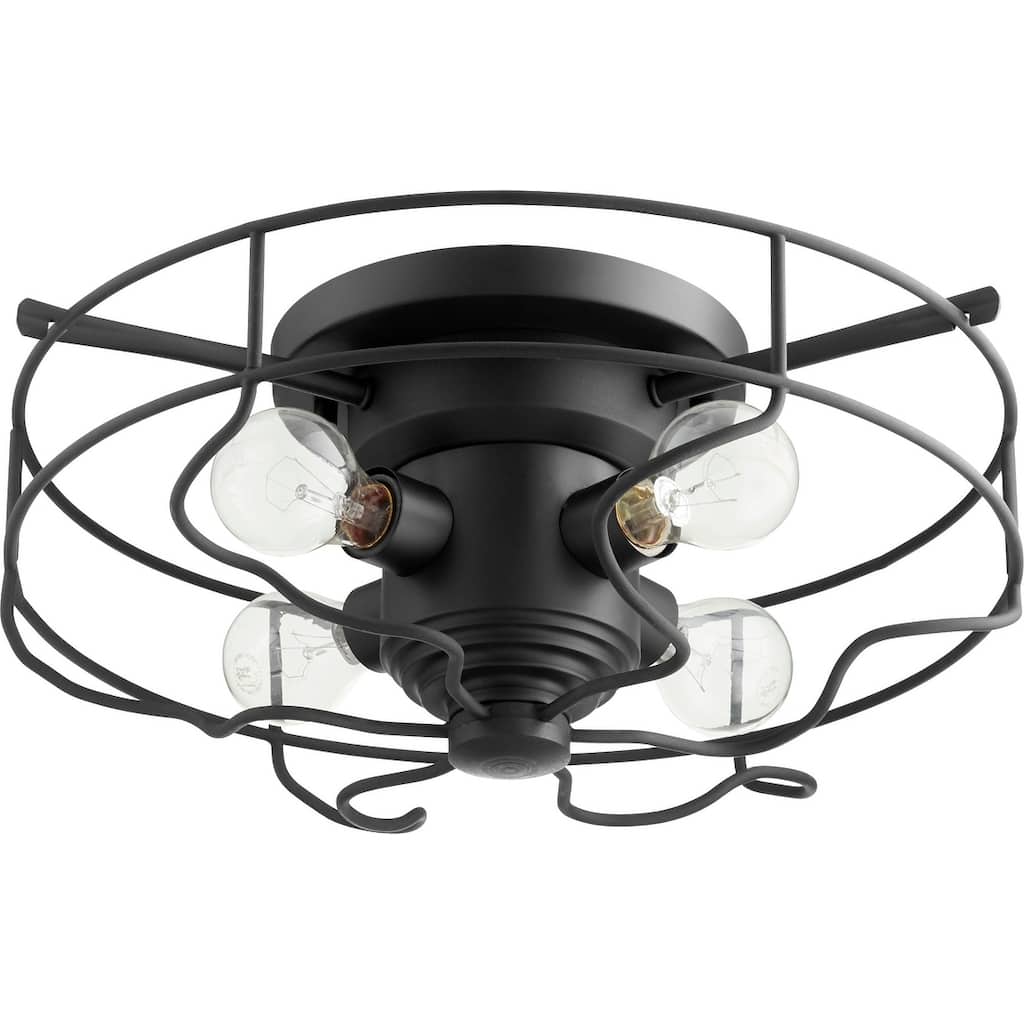 Quorum International 4 Light 18" Wide Flush Mount Ceiling Fixture
