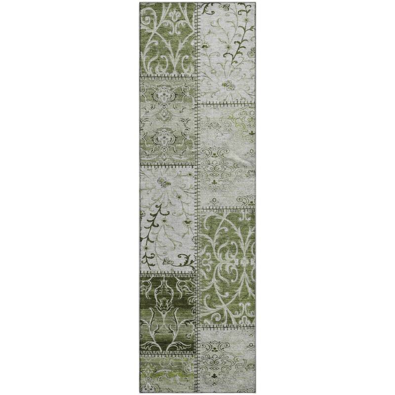 Premium Washable Super Soft Moroccan Boho Patchwork Mayfield Rug