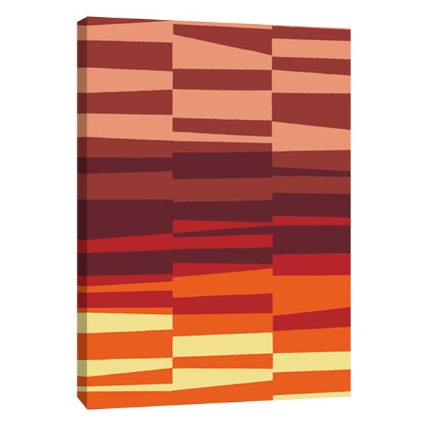 PTM Images 9-108772 PTM Canvas Collection 10" x 8" - "Monochrome Patterns 7 in Multi" Giclee Abstract Art Print on Canvas