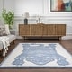 preview thumbnail 66 of 68, Hauteloom Cansu Living Room, Bedroom Area Rug - Contemporary - Plush Pile - Black - 2' x 3'