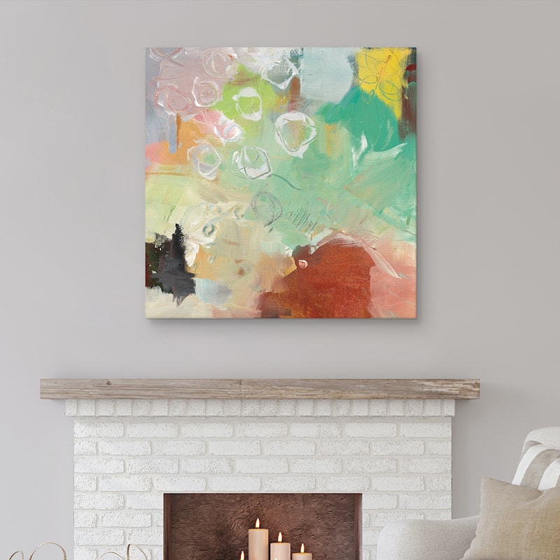 Summer Rising III Crop by Mary Urban Canvas Art Print