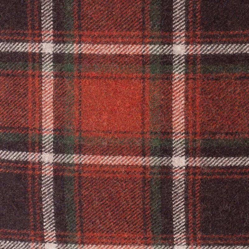 Artistic Weavers Brenna Holiday Plaid Wool Blend Throw Pillow