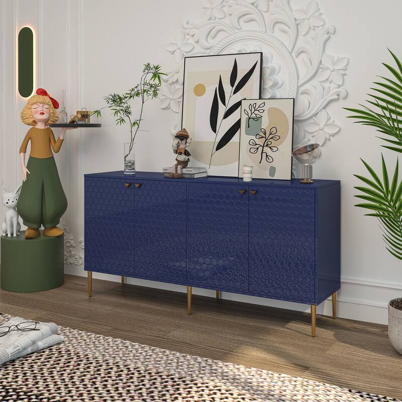 four-door cabinet