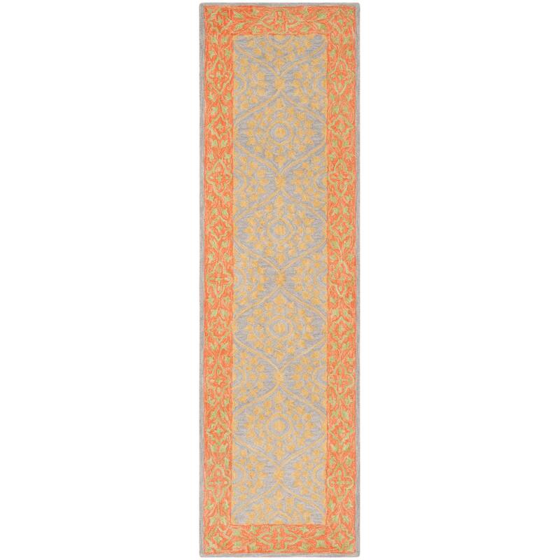SAFAVIEH Handmade Suzani Alexa Boho Tribal Wool Rug