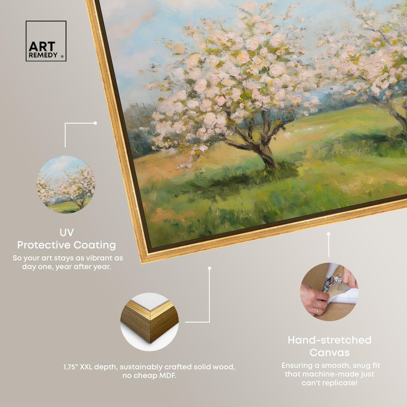 Season of Blossoms Canvas by Art Remedy