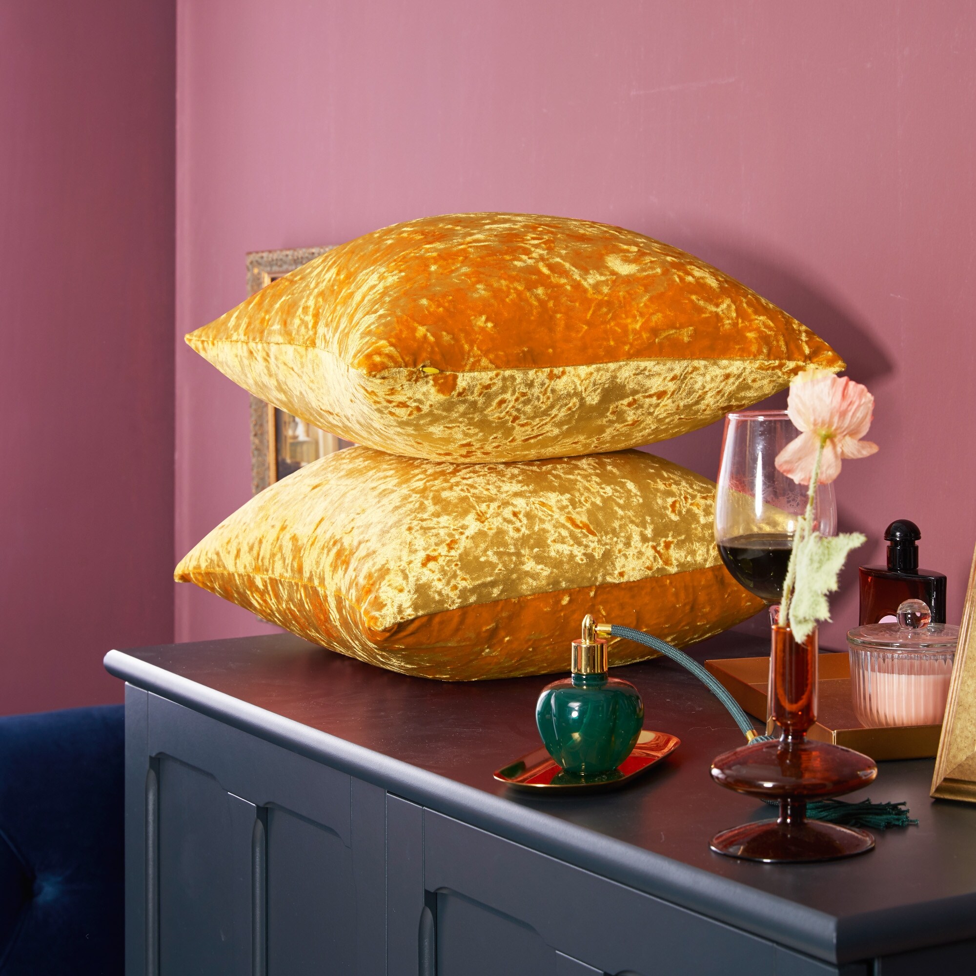 Deconovo Velvet Throw Pillow Covers 2 PCS Cover Only Bed Bath Beyond 35665004