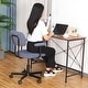 preview thumbnail 36 of 64, Ergonomic Low Back Velvet Office Chair with Armrests Adjustable Swivel Computer Desk Chair for Small Spaces, Home & Workspace