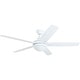 preview thumbnail 19 of 30, Copper Grove Mills 52-inch Modern White LED Ceiling Fan with Remote