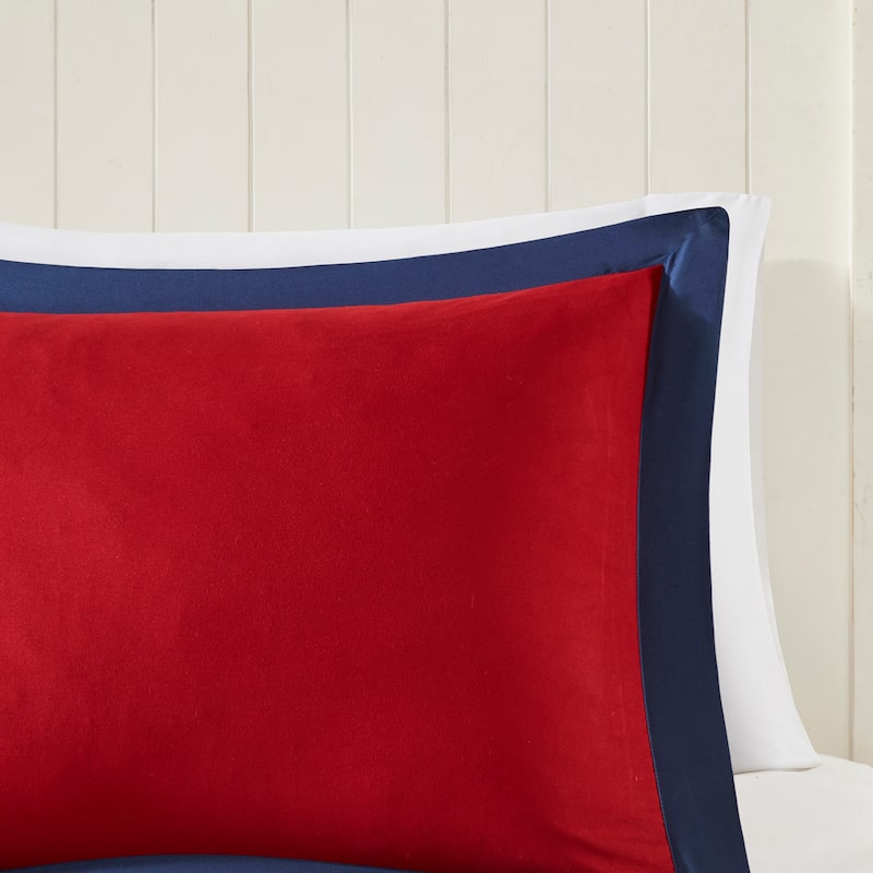 Madison Park Essentials Windsor 3M Scotchgard Diamond Quilting Reversible Down Alternative Comforter Set