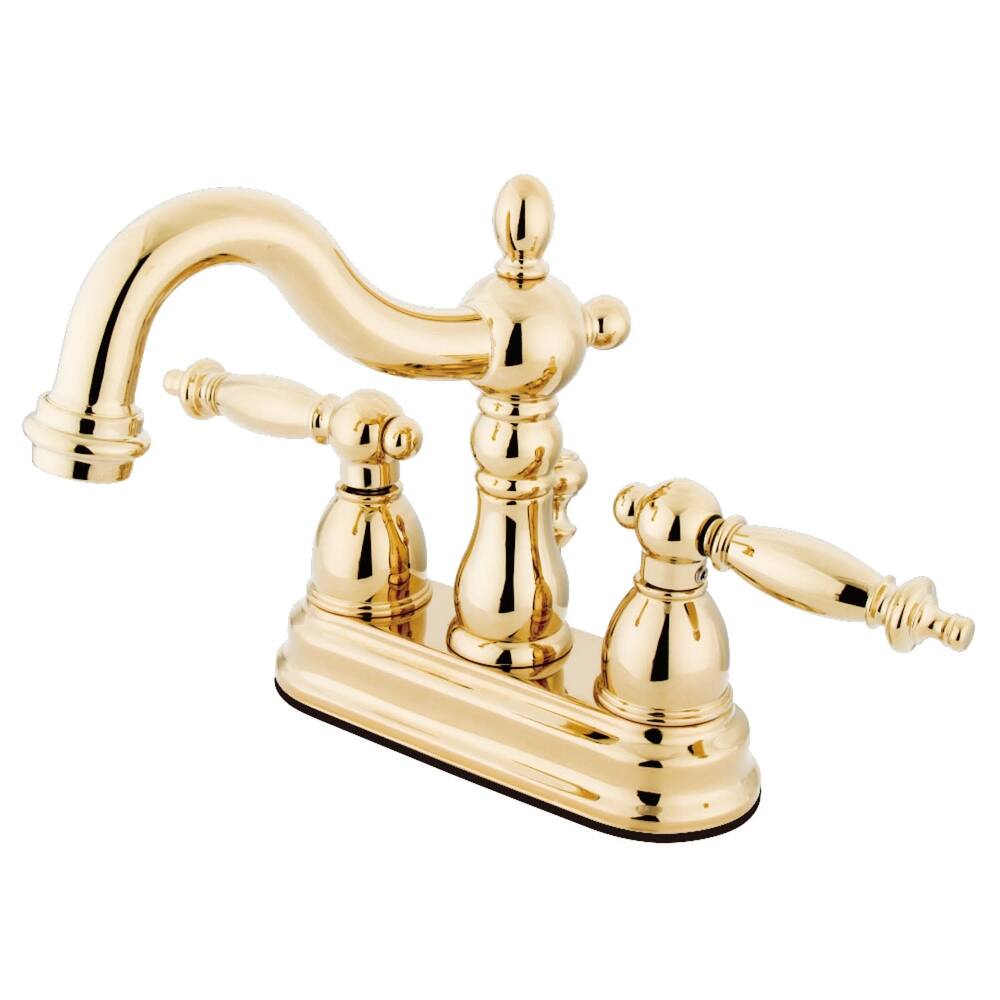 Kingston Brass Heritage 1.2 GPM Centerset Bathroom Faucet with Pop-Up