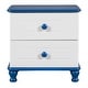 preview thumbnail 12 of 26, Twin Size Boat-Shaped Platform Bed with Trundle & Nightstands