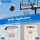 preview thumbnail 3 of 5, 18" Basketball Rim Wall Door Mounted Basketball Hoop Replacement