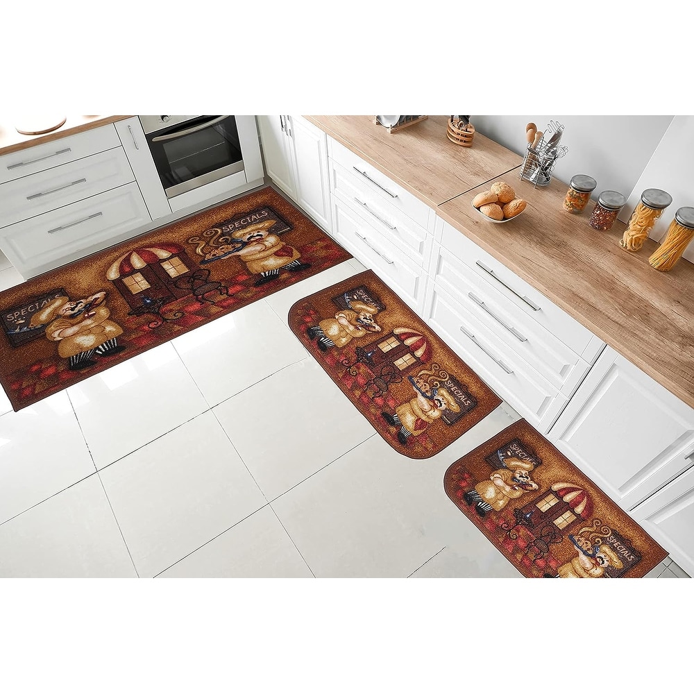 Anti Slip Kitchen Mat Floor Carpet Absorb Oil Kitchen Rugs Doormat
