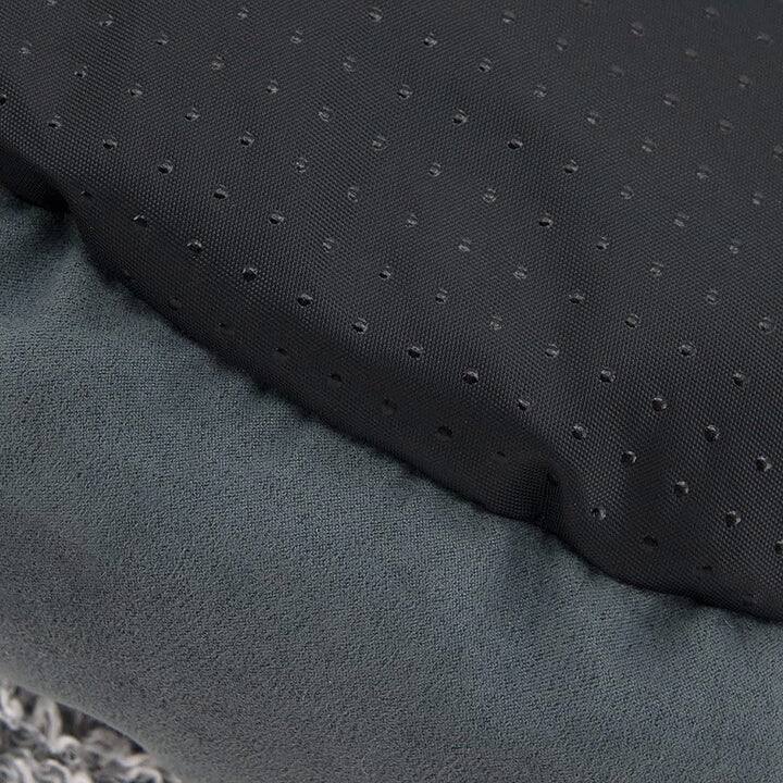 Best Pet Supplies Round Dog Pet Bed, Gray Plush, 18x18x6 Inches - Grey - 18x18x6 Inches - 18x18x6 Inches