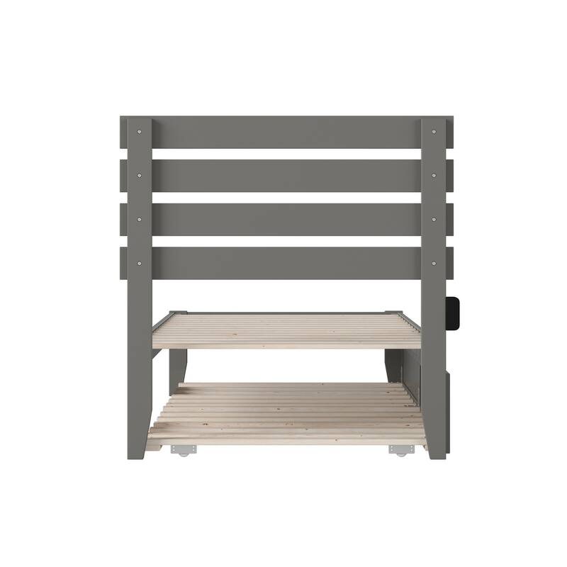 Oxford Bed with Twin XL Trundle