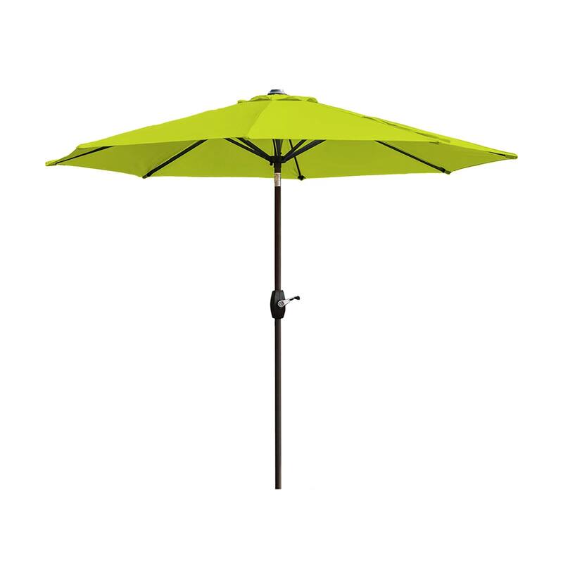 Holme 9-foot Steel Market Patio Umbrella with Tilt-and-Crank