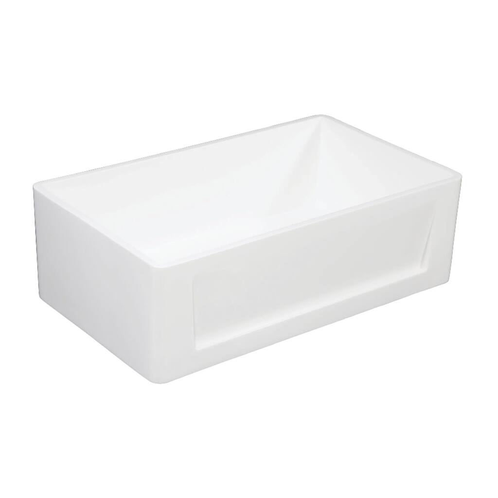 Kingston Brass Arcticstone 30" Farmhouse Single Basin Stone Composite