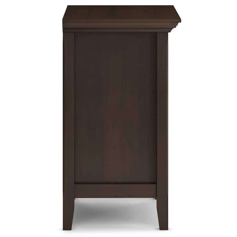 WYNDENHALL Halifax SOLID WOOD 24 inch Wide Bedside Nightstand Table