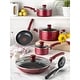 preview thumbnail 11 of 9, T-fal Essentials Non-Stick Cookware, 3 quart Saucepan, Red