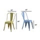 preview thumbnail 116 of 116, Industrial Metal 18 Inch Stackable Dining Chair Set