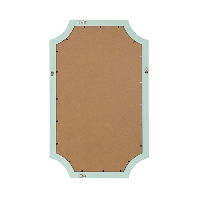 Kate and Laurel Holbrook Scalloped Rectangle Framed Pinboard