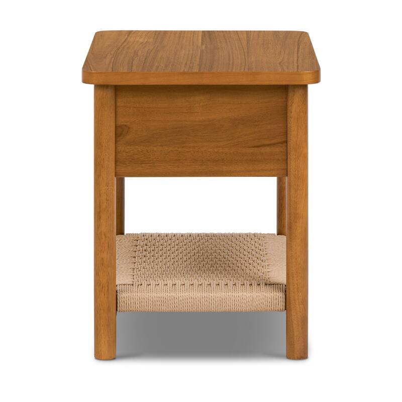 Poly and Bark Thani Nightstand in Light Oak