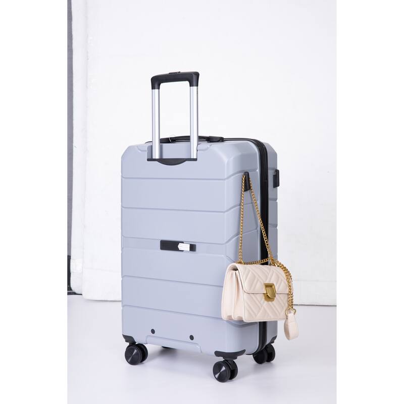 Merax 3 Piece High Quality Luggage Set, Hardshell Lightweight Durable Suitcase with TSA Lock and Spinner Wheels