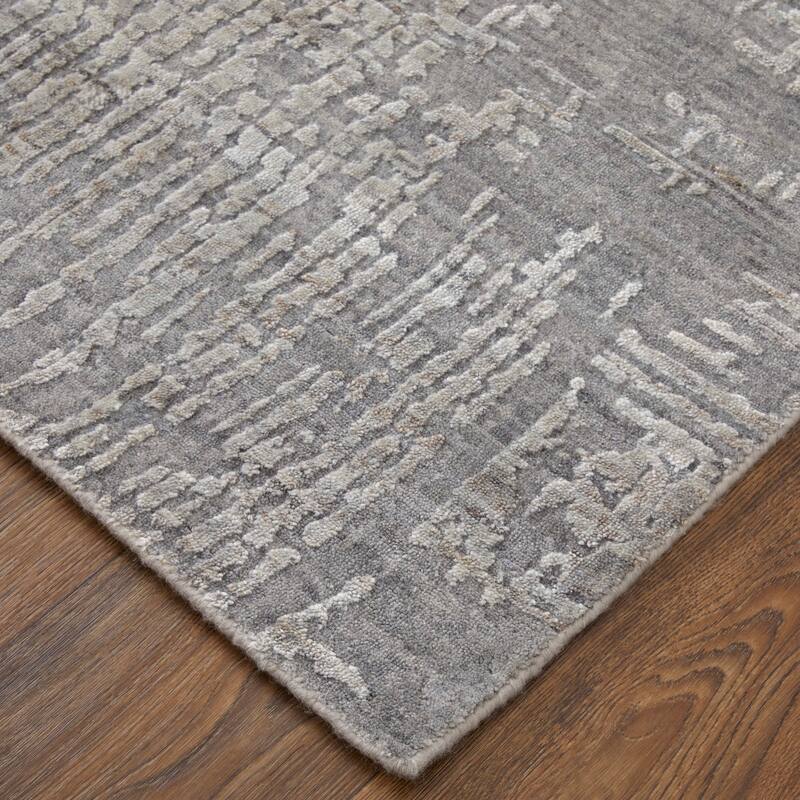 Grand Bazaar Kinton Hand Woven Abstract Modern Area Rug
