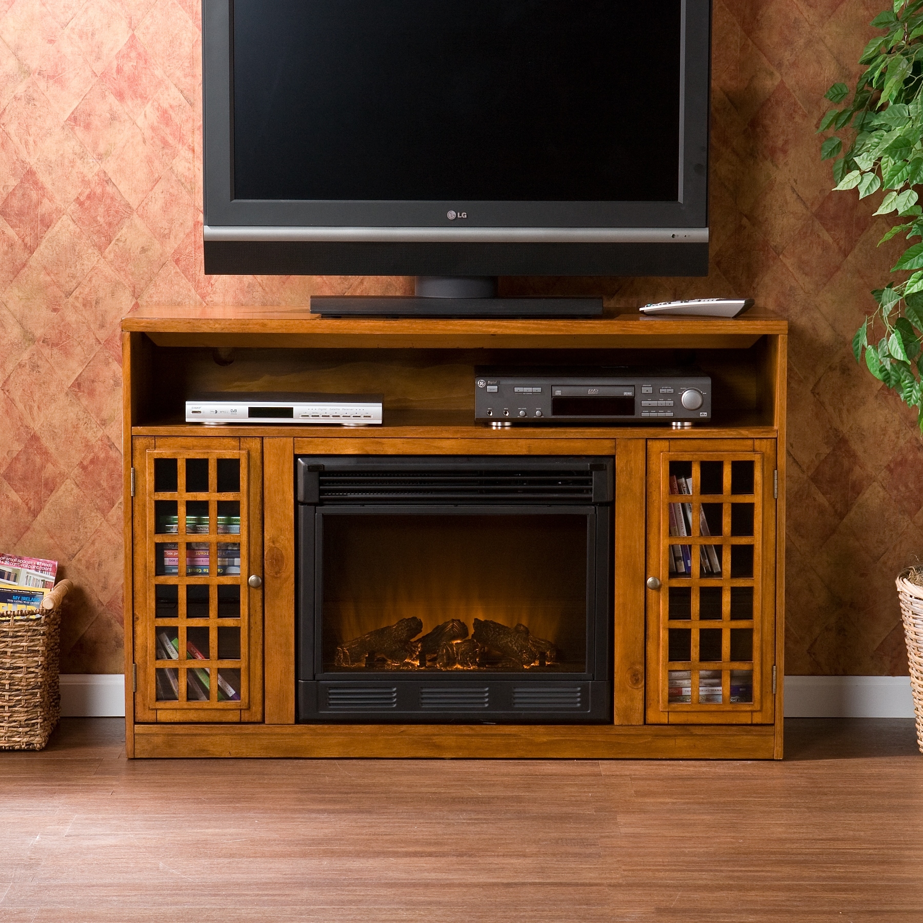 Shop Southern Enterprises Fe9302 Narita Media Electric Fireplace
