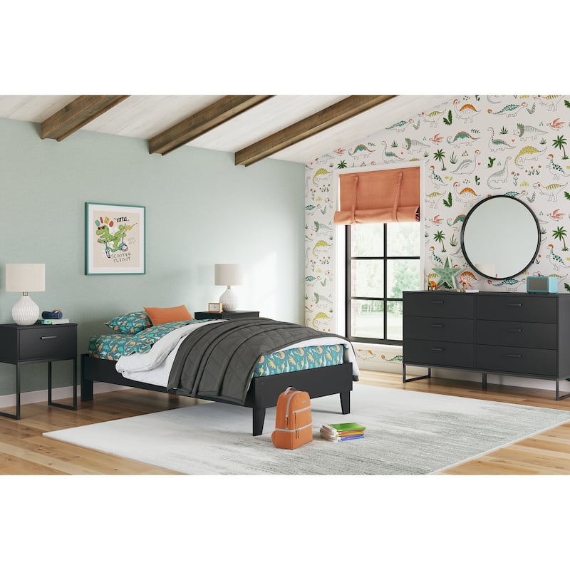 Signature Design by Ashley Socalle Platform Bed