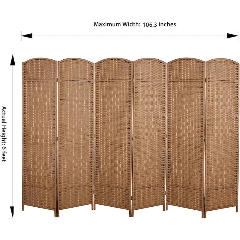 4 Panel Room Divider, Folding Screen, Flexible Panel & Easy To Storage