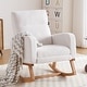 preview thumbnail 46 of 105, HOMYKA Rocking Chair for Nursery with Footrest