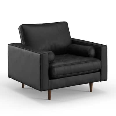 Bloomfield Upholstered Vegan Leather Arm Chair