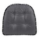 preview thumbnail 3 of 8, Klear Vu Trellis Tufted Non-Slip Geometric Dining Chair Cushion Set