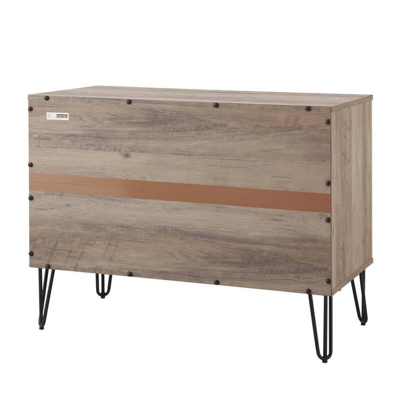Manhattan Comfort 2-Piece Dumbo Modern Multi Drawer Dresser Set