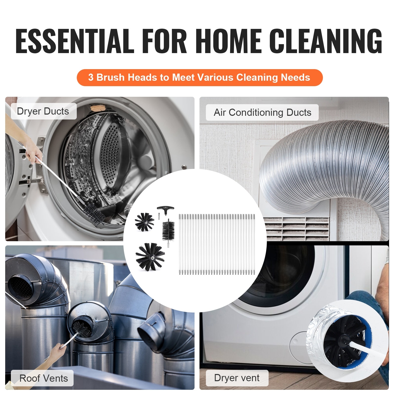 Home Depot Dryer Duct Cleaner Kit Home Depot Dryer Exhaust Duct