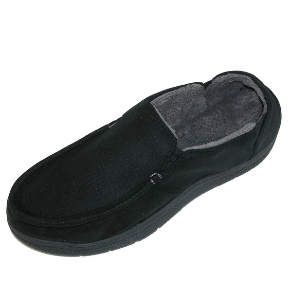 men's dearfoam wide width slippers