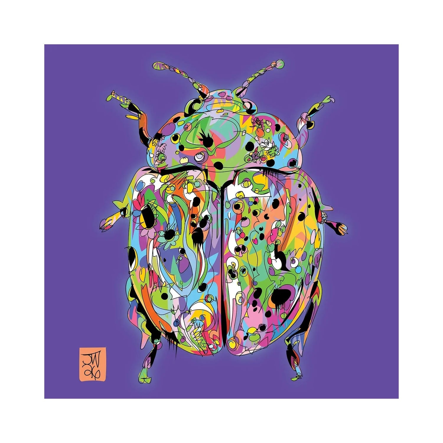 "Beatle 2026" by TECHNODROME1 Canvas Print