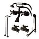 preview thumbnail 7 of 10, Vintage Wall Mount Clawfoot Faucet Package Oil Rubbed Bronze