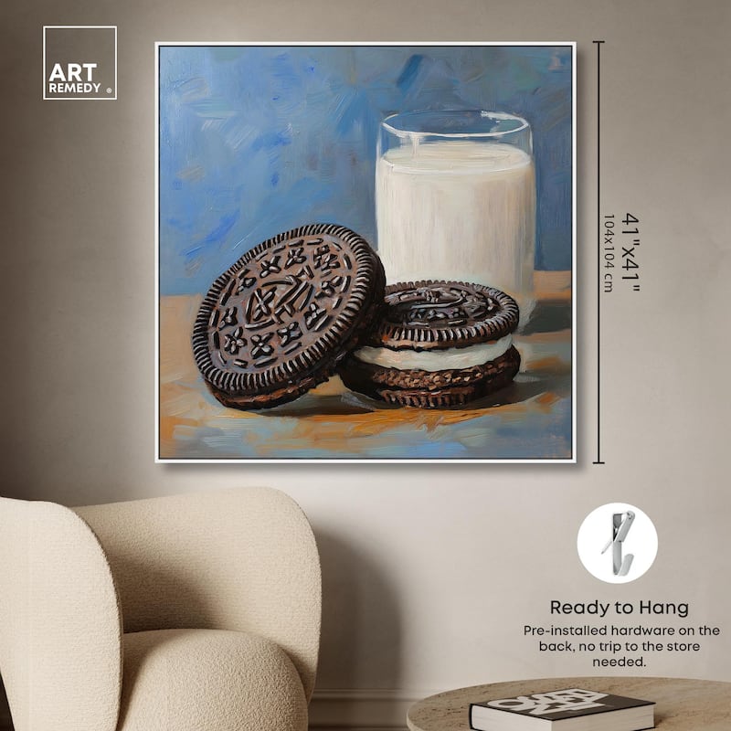 Ode to the Oreo Canvas by Art Remedy