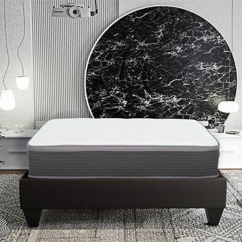 Equilibria 8in Pocketcoil Gel Memory Foam Hybrid Mattress in a Box