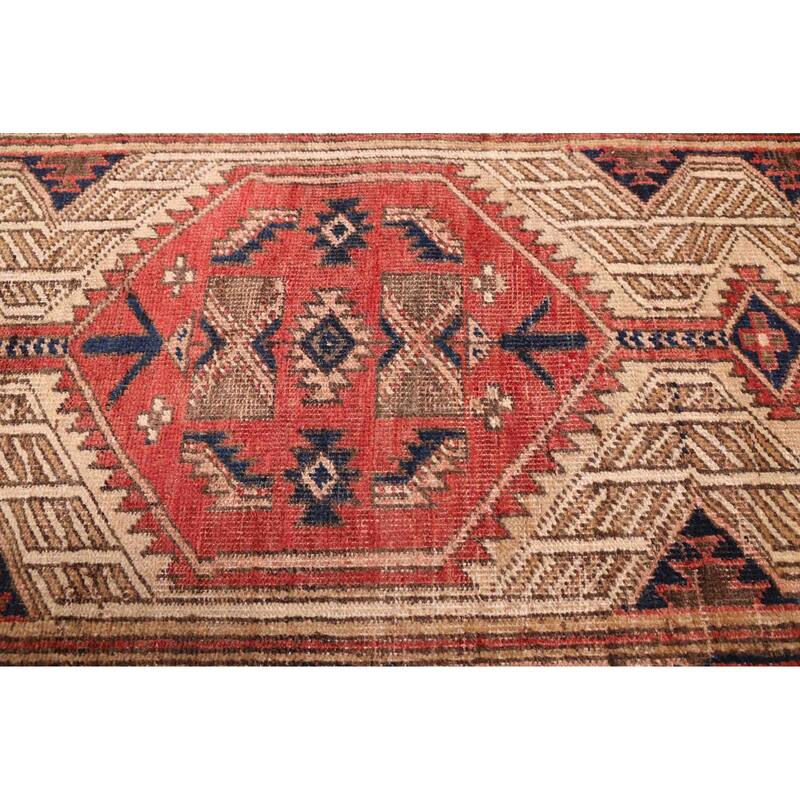 ECARPETGALLERY Hand-knotted Konya Anatolian Red Wool Rug - 2'6 x 10'2
