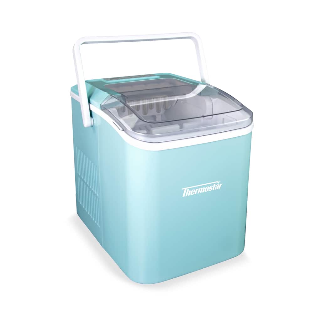26-Pound Automatic Self-Cleaning Portable Countertop Ice Maker Machine With Handle