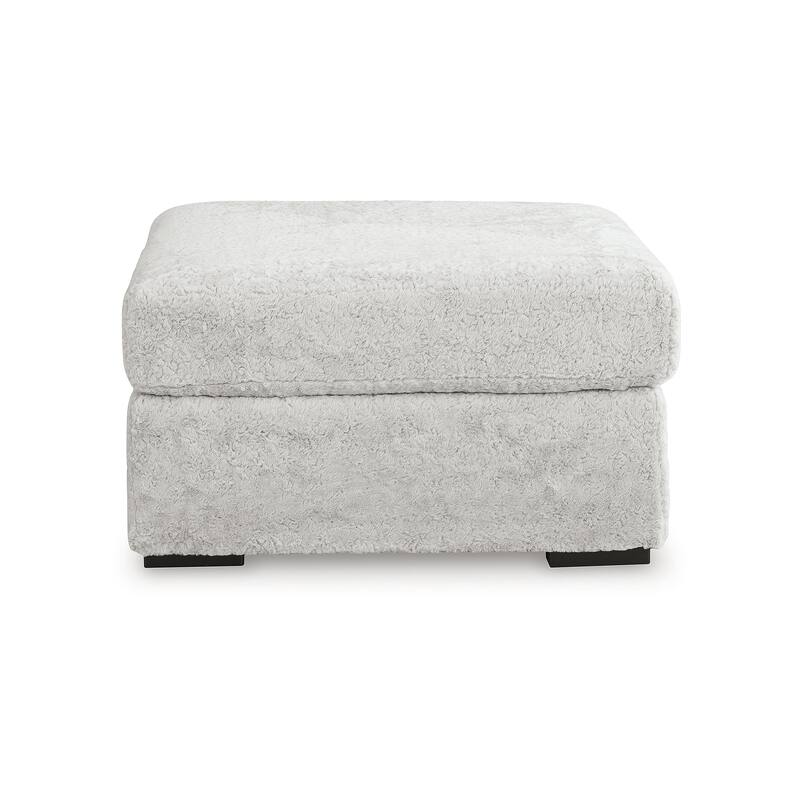 Signature Design by Ashley Cuddlesome White Oversized Accent Ottoman