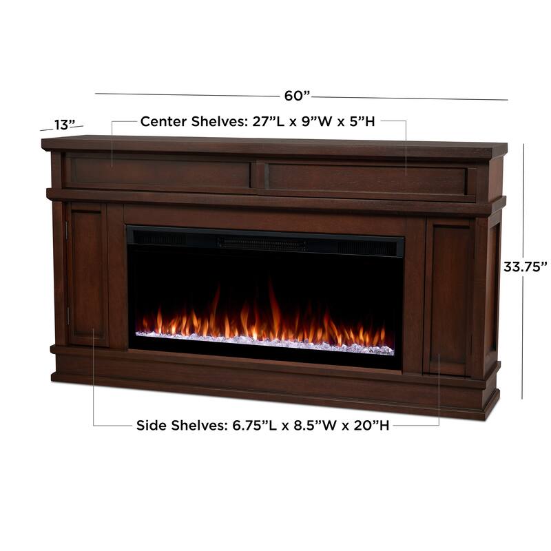 Torrey 60" Smart Landscape Electric Fireplace TV Stand by Real Flame