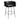 Horbat Barstool Black